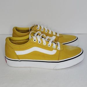 Vans Yellow and White Women's Sneakers